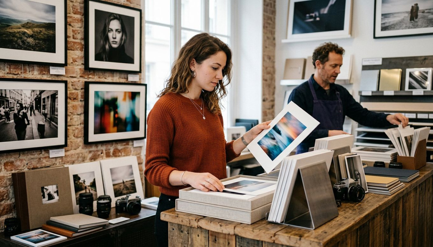 Sélectionner sa boutique photo : entre art, services et stratégies de prix